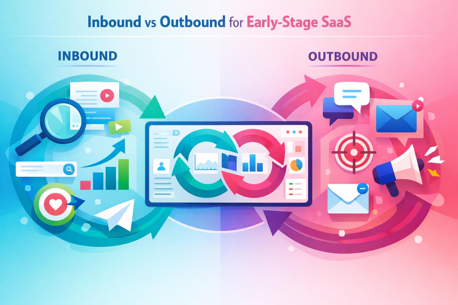 Inbound vs Outbound SaaS Strategy for Early Teams
