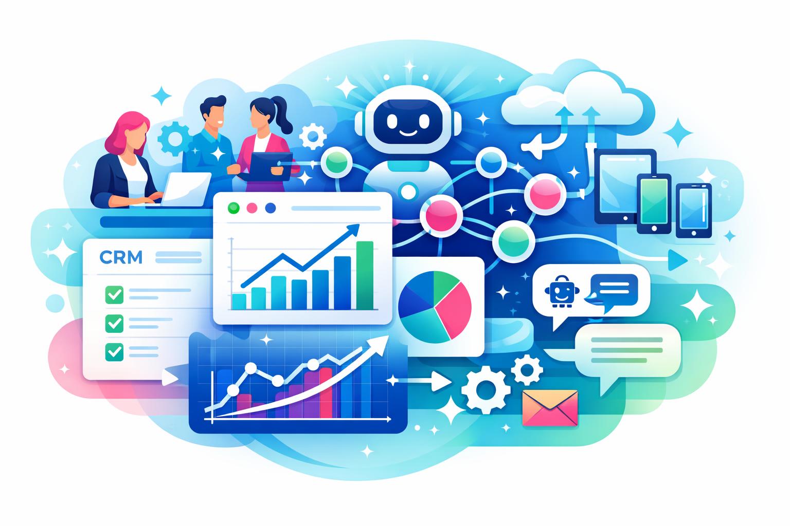 AI in CRM Trends 2026 for SaaS Teams
