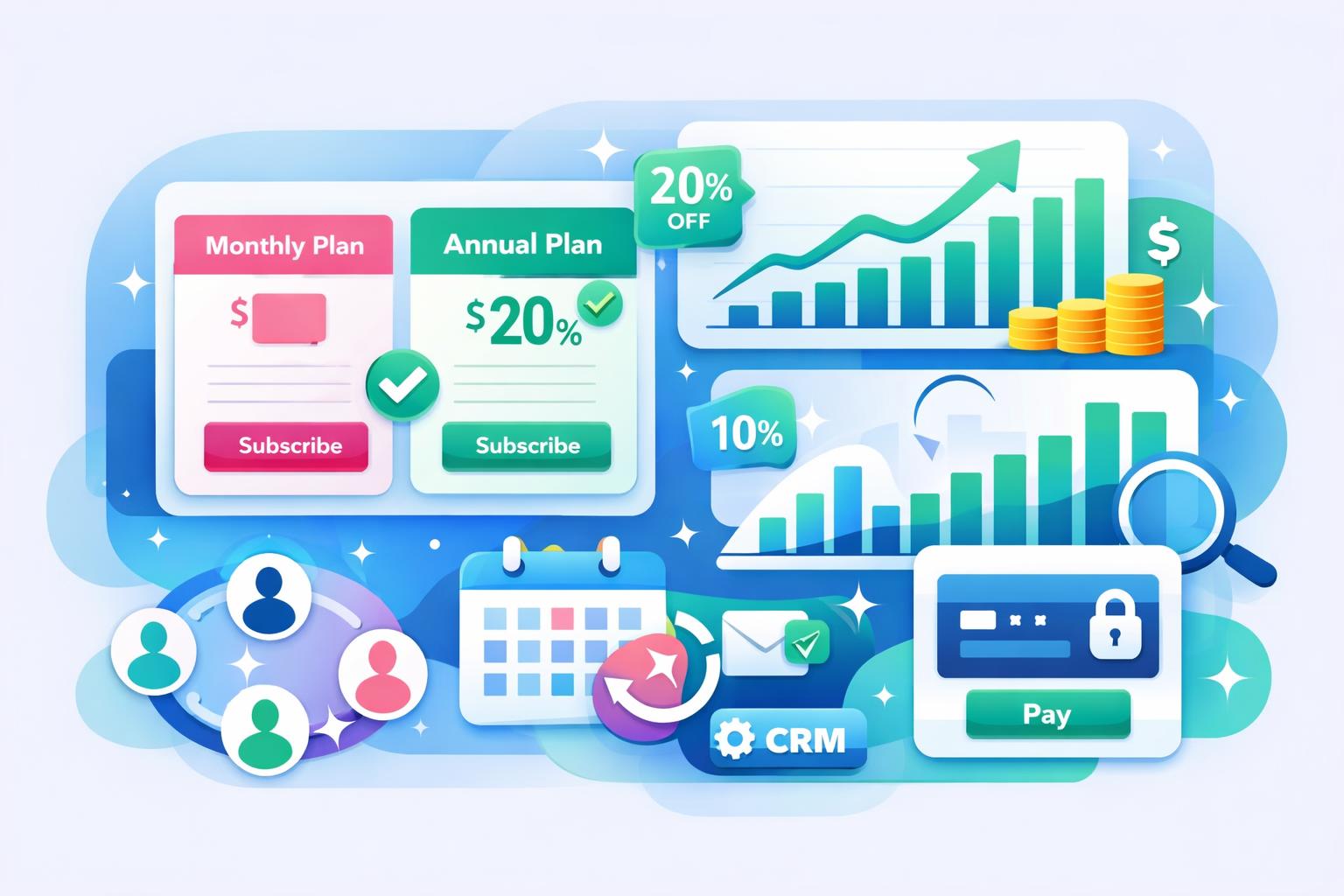 how to offer annual billing discounts